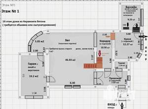 Дом 125м², 2-этажный, участок 3 сот.