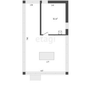 Дом 73м², 2-этажный, участок 6 сот.