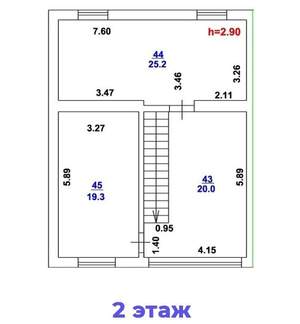 Дом 130м², 2-этажный, участок 2 сот.
