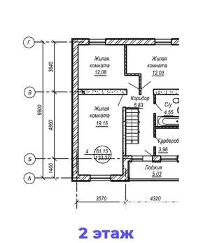 Таунхаус 130м², 2-этажный, участок 2 сот.  