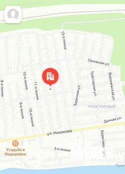 Дом 17м², 1-этажный, участок 6 сот.  
