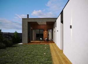 Дом 174м&sup2;, 1-этажный, участок 7 сот.  