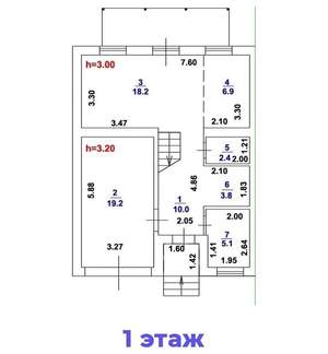 Дом 130м², 2-этажный, участок 2 сот.  