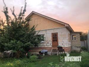 Дом 54м&sup2;, 1-этажный, участок 6 сот.  