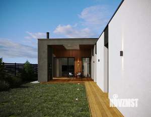 Дом 174м&sup2;, 1-этажный, участок 7 сот.  