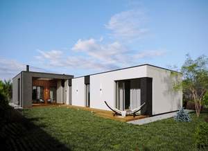 Дом 174м&sup2;, 1-этажный, участок 7 сот.  