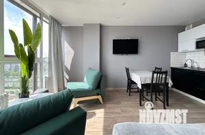 Студия квартира, посуточно, 30м2, 9/18 этаж