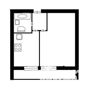 1-к квартира, на длительный срок, 40м2, 10/18 этаж