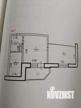 1-к квартира, на длительный срок, 38м2, 11/14 этаж