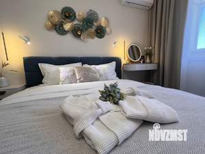 1-к квартира, посуточно, 44м2, 9/9 этаж