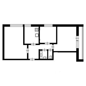 3-к квартира, на длительный срок, 68м2, 16/16 этаж