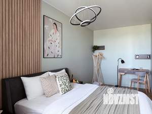 1-к квартира, посуточно, 44м2, 15/18 этаж