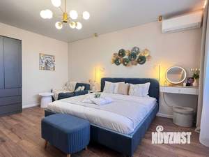 1-к квартира, посуточно, 44м2, 1/1 этаж