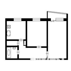 2-к квартира, на длительный срок, 52м2, 1/9 этаж