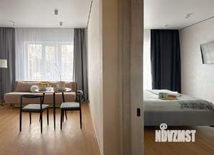 1-к квартира, посуточно, 55м2, 1/1 этаж