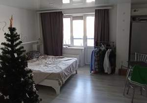 Студия квартира, на длительный срок, 40м2, 11/17 этаж