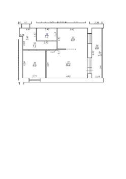 2-к квартира, на длительный срок, 48м2, 9/14 этаж