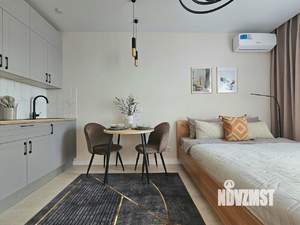 1-к квартира, посуточно, 25м2, 1/1 этаж