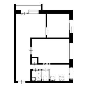 3-к квартира, на длительный срок, 52м2, 2/5 этаж