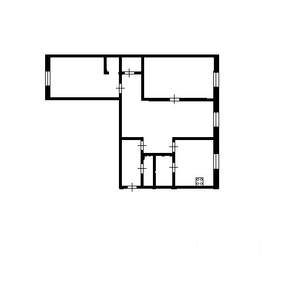 3-к квартира, на длительный срок, 58м2, 3/5 этаж