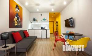1-к квартира, посуточно, 30м2, 1/1 этаж