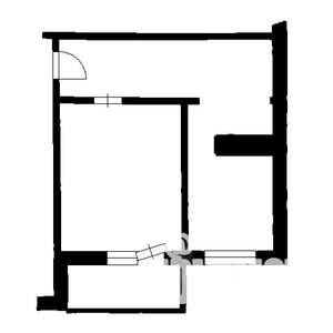 1-к квартира, на длительный срок, 46м2, 6/9 этаж
