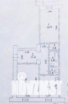 2-к квартира, на длительный срок, 61м2, 1/3 этаж