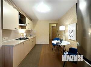 1-к квартира, посуточно, 45м2, 1/1 этаж