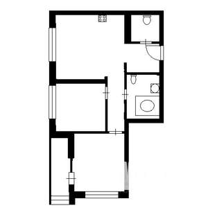 2-к квартира, на длительный срок, 44м2, 7/9 этаж