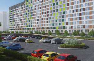 Студия квартира, на длительный срок, 26м2, 6/14 этаж