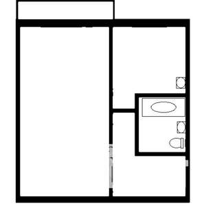 1-к квартира, на длительный срок, 33м2, 3/5 этаж