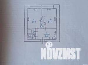 2-к квартира, на длительный срок, 44м2, 6/12 этаж