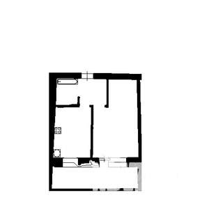 1-к квартира, на длительный срок, 40м2, 2/17 этаж