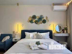 1-к квартира, посуточно, 44м2, 1/1 этаж