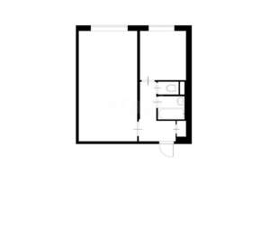 1-к квартира, на длительный срок, 28м2, 1/9 этаж