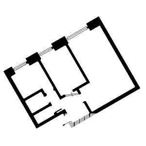 2-к квартира, на длительный срок, 52м2, 3/9 этаж