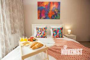 1-к квартира, посуточно, 42м2, 1/1 этаж