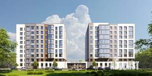 1-к квартира, строящийся дом, 34м2, 9/9 этаж