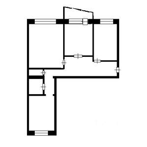 3-к квартира, вторичка, 69м2, 7/9 этаж
