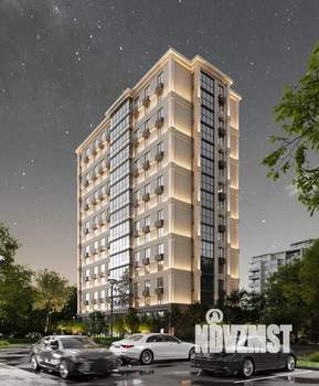 2-к квартира, строящийся дом, 65м2, 4/16 этаж