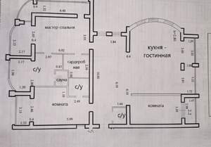3-к квартира, вторичка, 220м2, 8/10 этаж