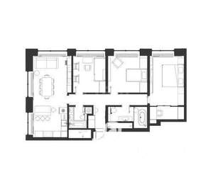 3-к квартира, вторичка, 101м2, 2/16 этаж