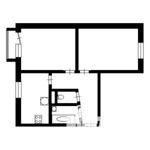 2-к квартира, вторичка, 47м2, 6/9 этаж