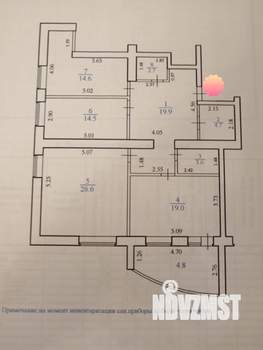 3-к квартира, вторичка, 106м2, 3/15 этаж