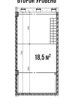 1-к квартира, вторичка, 48м2, 5/5 этаж