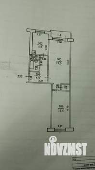 2-к квартира, вторичка, 46м2, 5/5 этаж