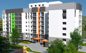 Студия квартира, строящийся дом, 27м2, 5/7 этаж