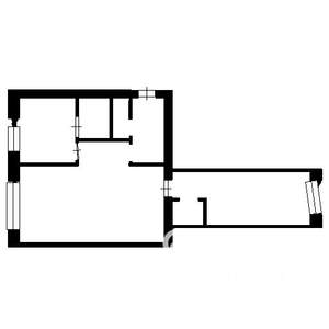 2-к квартира, вторичка, 46м2, 5/5 этаж