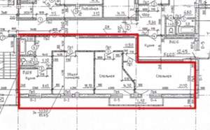 3-к квартира, вторичка, 88м2, 2/9 этаж