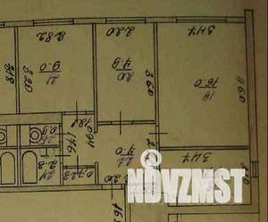 3-к квартира, вторичка, 51м2, 10/16 этаж